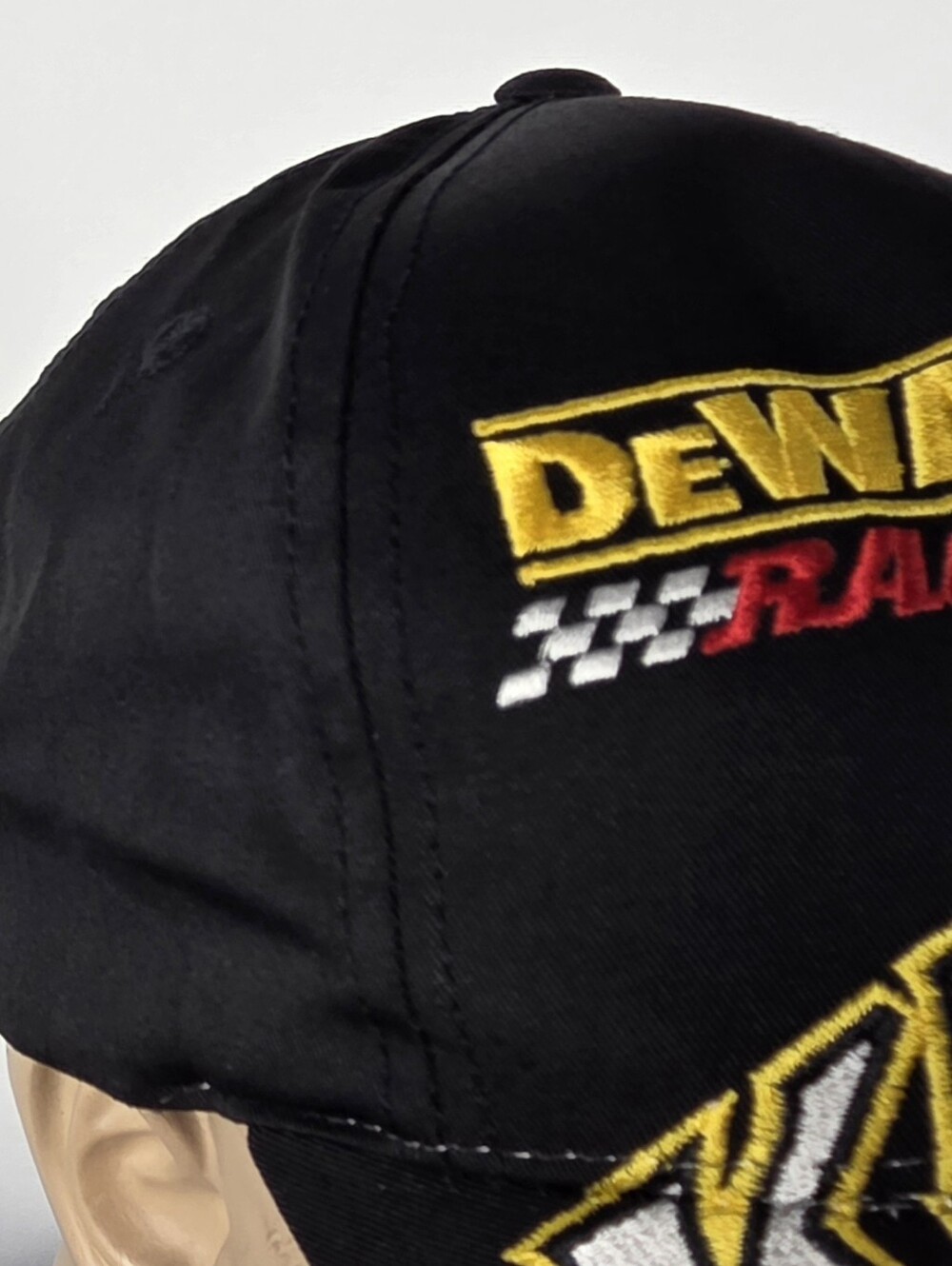 Dewalt Roush Racing Kenseth Nascar Black Snapback Hat Vintage Cap Adjustable Red - Picture 3 of 8